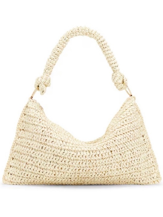 8 Other Reasons Handbags - Revolve 8 Other Reasons Shelly Cream Crochet Shoulder Bag NWOT